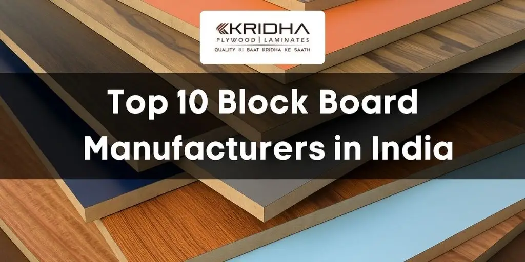 Top 10 Block Board Manufacturers in India